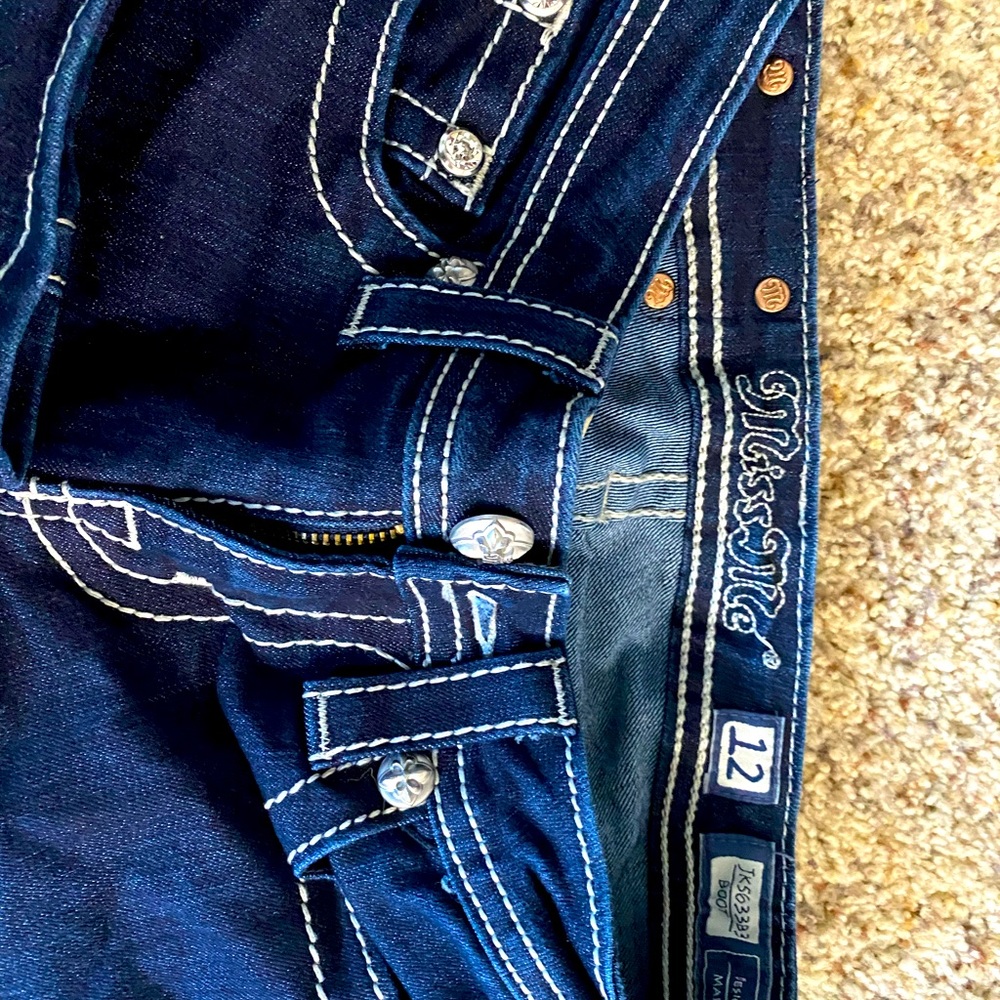 Miss Me Jeans. Bootcut. Youth Size 12. Worn once. No tags.